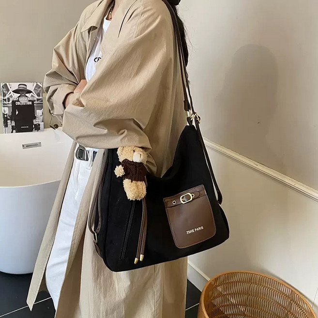 여성가방 스웨이드가방 숄더백 크로스백 대용량 토트백