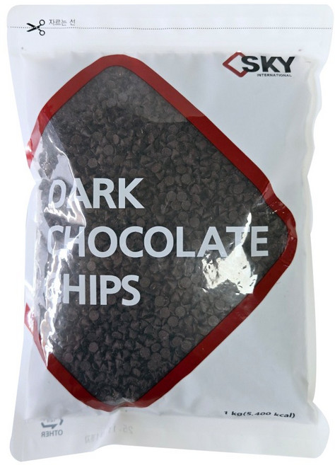 SKY 다크초코칩, 1kg, 1개