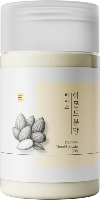 글루텐 프리 비이츠 아몬드가루 100%, 1개, 300g - 쿠팡