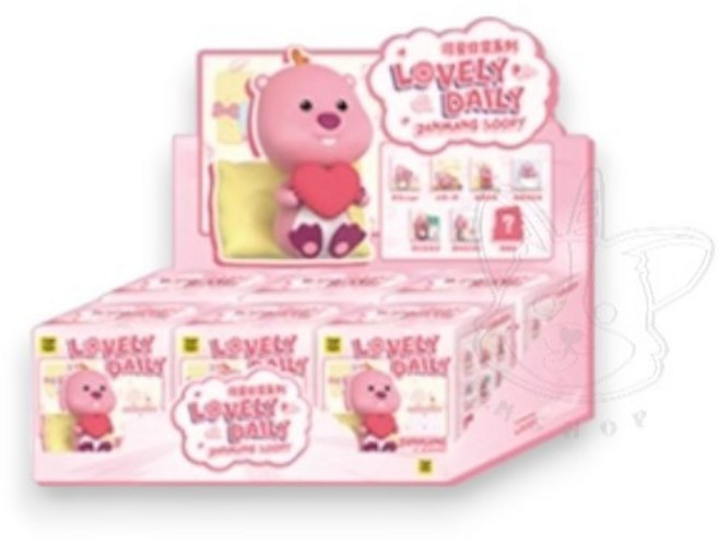 【M.M小舖 現貨】TOPTOY ZANMANG LOOPY 可愛日常系列盒玩手辦盲抽盲盒, 1個, 一中盒(請下標6次) X2A02