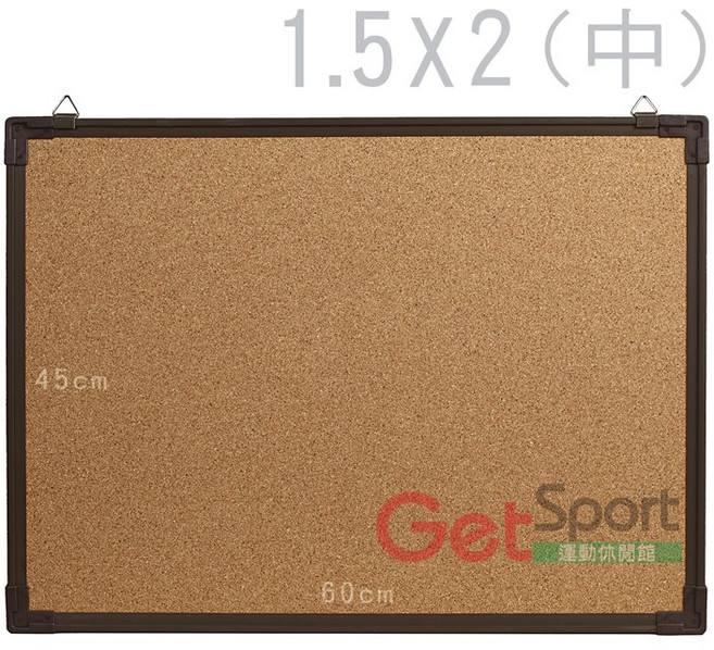 成功牌1.5X2雙面軟木板(圖釘公佈欄/佈告欄/照片牆貼/台灣製), 聚氯乙烯