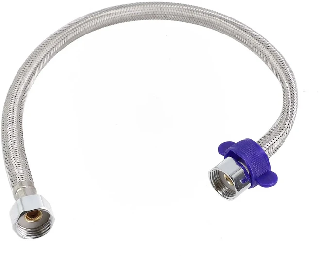 주방 샤워 호스 입구 호스 금속 호스 호스 물 배출구 샤워 노즐 1 2 30 50cm 방폭형, 02 50cm, 01 CHINA