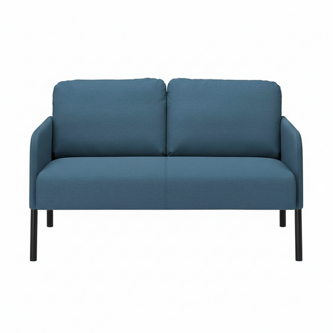 이케아 2인용 소파 GLOSTAD 글로스타드, 크니사 미디엄블루