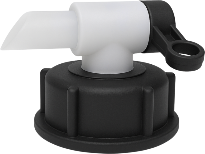 우리연구소 표준형 소분밸브 대용량 말통펌프 소분코크, 1개, 검정