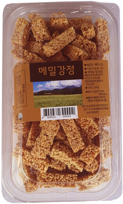 메밀과자 미림농산, 1개, 160g