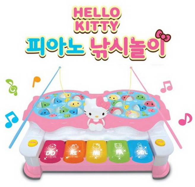 헬로키티 피아노 낚시놀이, 상품선택, 1개