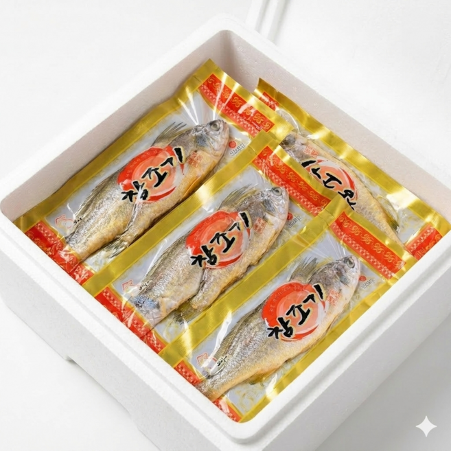 물만난제주 제주참조기 국내산 가정용, 1개, 10마리 (650g)