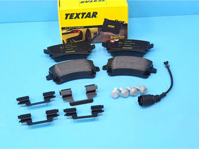 TEXTAR 後碟來令片 適用 VW T5 T6 AUDI A4 A6 RS6, 1個