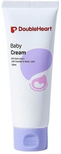 더블하트 베이비 크림 100ml (무향), 1개