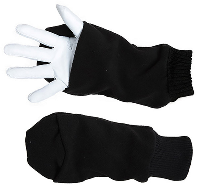 golf1004 골프 벙어리장갑 플립오픈 남성 여성 양손, M사이즈, 블랙, 1개