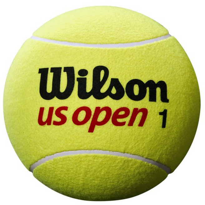 Wilson 싸인용 테니스 점보 볼 US OPEN JUMBO BALL, 점보(지름22cm), 1개