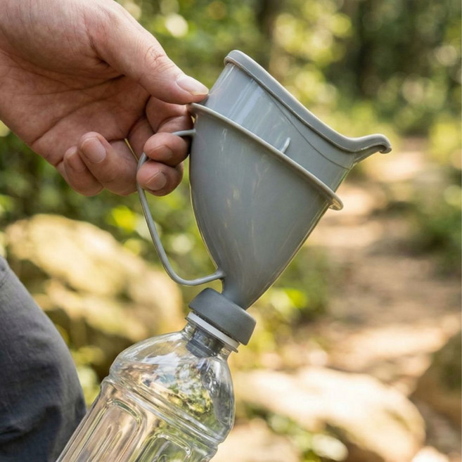 모노생활 차량 캠핑 다용도 휴대용 간이 소변기, 단색