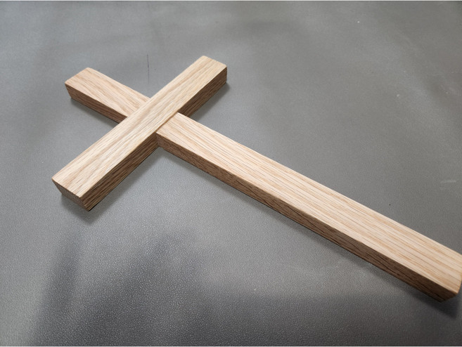 어반우드 수제 원목 나무 벽걸이 십자가 그레이스 십자가 나무로