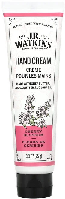 J R 왓킨스 핸드크림 체리 블로썸 향 95g (3.3oz) WAT-00859 - 쿠팡