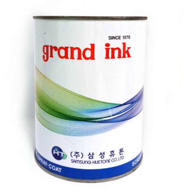 삼성휴톤 PP 잉크 1kg 실크스크린 인쇄 전용, 금적