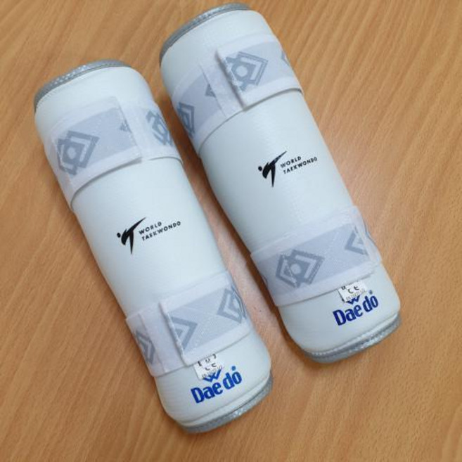 DAEDO 대도 PU다리보호대 겨루기보호대 다리보호대 태권도 합기도 격투기, One Color, 1개