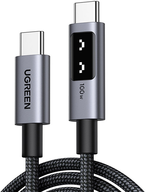 유그린 C타입-C타입 UNO 시리즈 PD 고속 충전 케이블 100W, 혼합색상, 1개, 1m