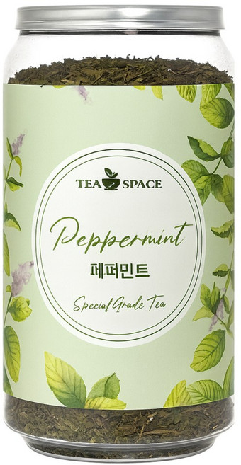 [티스페이스] 프리미엄 페퍼민트 잎차, 40g, 1개, 1개입