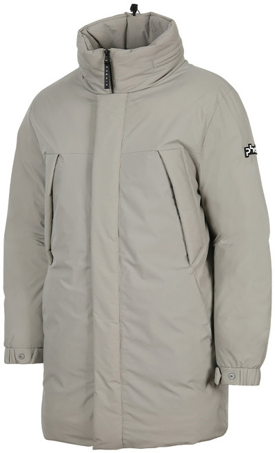 로켓그로스_피닉스 남성 겨울 스포츠 웰론 고밀도 롱 패딩 점퍼 그레이