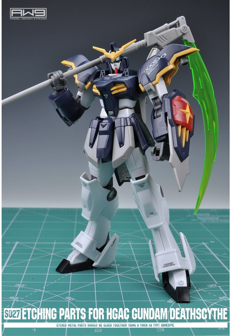 AW9 S027 1/144 HGAC Deathscythe 專用蝕刻片 改造套件, 1個, S27 蝕刻片