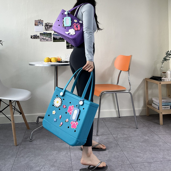 엠오피 실내 수영가방 방수백 목욕 수영장 수영복 가방 대형 비치백, M-Bag, 청록