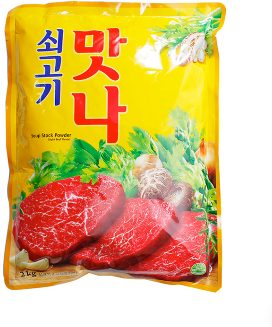 청정원 쇠고기맛나, 2kg, 20개