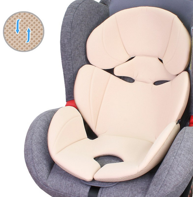 오토팬시 유모차 카시트 라이너 듀얼 이너시트 유아승용물 쿠션세트 신생아패드, 4.기본형 이너시트 멜란베이지, 1개