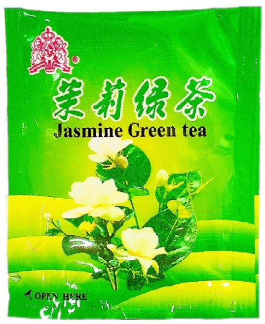 東爵茶品 烏龍茶包, 茉莉綠茶50包, 1個, 2g, 50