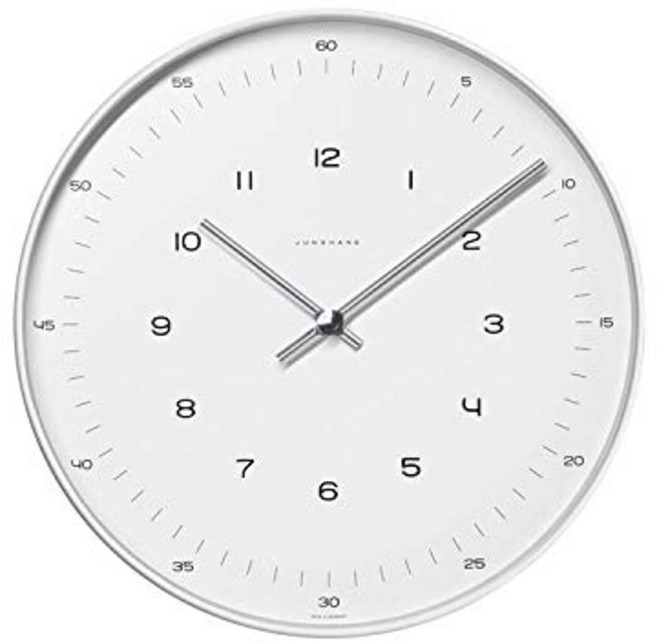 [윤한스] JUNGHANS 벽걸이 시계 맥스빌 Wall Clock 367 6048 00 367 6048 00