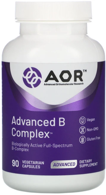 에이오알 어드밴스드 B 컴플렉스 비건 캡슐, 1개, 90정 - 쿠팡