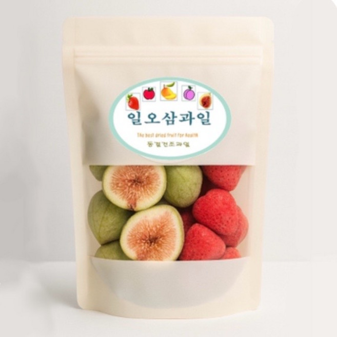 동결건조 딸기 무화과 믹스과일칩 180그램, 1개, 180g