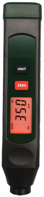 Yunombo 자동차 페인트 두께 테스터 코팅 두께 게이지 페인트 두께 계량기 Fe nFe Fe Zn 다리미 퍼티, 1개