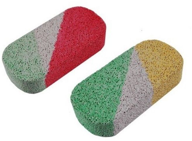 일본경석돌 발각질제거돌, 37g, 2개, 1개입