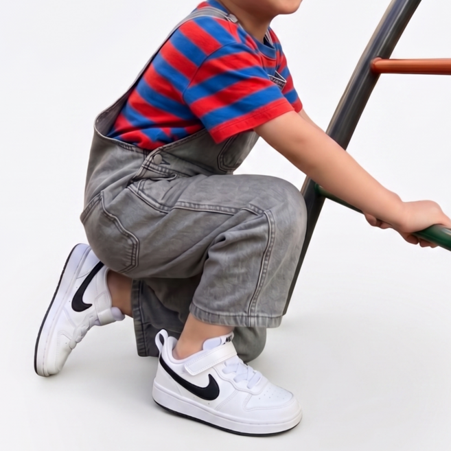 국내매장판 나이키 키즈 어린이 발 편한 찍찍이 신발 KMIQ 신고 벗기 편한 아동 운동화