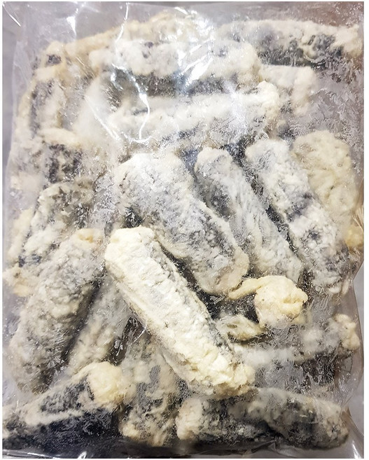 이우스 김말이튀김 1.5kg 7개 냉동 김말이 업소용 김말이