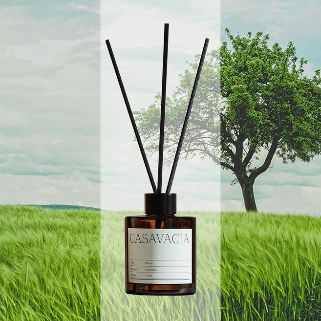 카사바시아 달달한 시원한 디퓨저 방향제, 1개, 125ml, 콜로니아퓨투라