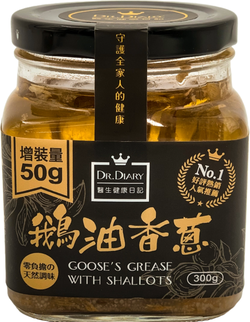 DR.DIARY 醫生健康日記 鵝油香蔥, 1個, ▪️ 鵝油香蔥 27.09.27,店到店取貨 1單最多6罐