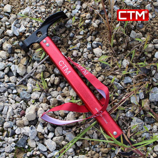 CTM 캠핑 단조팩 망치 팩 해머 텐트 공구 -초경량알루미늄해머, 1개, 혼합색상