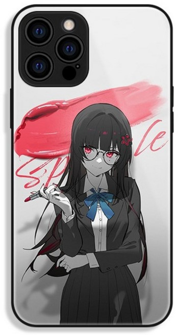 붕괴 스타레일 굿즈 스파클 하나비 고급 일러스트 갤럭시 아이폰 휴대폰 하드 케이스 폰 커버