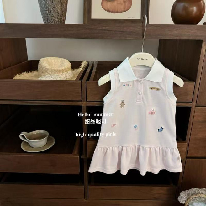 女寶寶春節年服新中式連衣裙 24小時發貨 95%棉安全面料