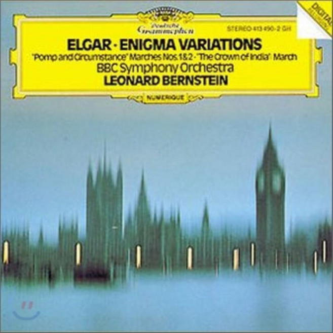 [CD] Leonard Bernstein 엘가: 수수께끼 변주곡 위풍당당 행진곡 (Elgar: Enigma Variations) 레너드 번스타인