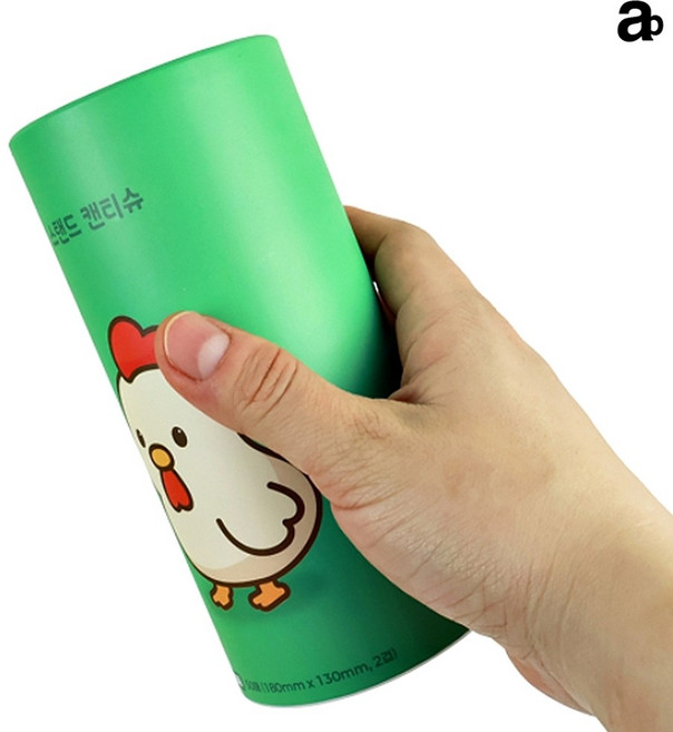 휴대용 캔티슈 차량 컵홀더 슬림 티슈 소형 여행용 4P 자동차갑티슈, 1, 4