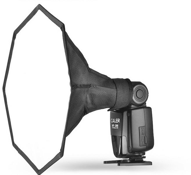 플래시 소프트박스 30cm 디퓨저 반사판 카메라 고독스 니콘 호환, 1개