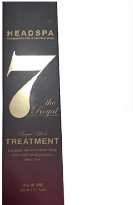헤드스파7 로얄블랙 헤어트리트먼트, 210ml, 5개