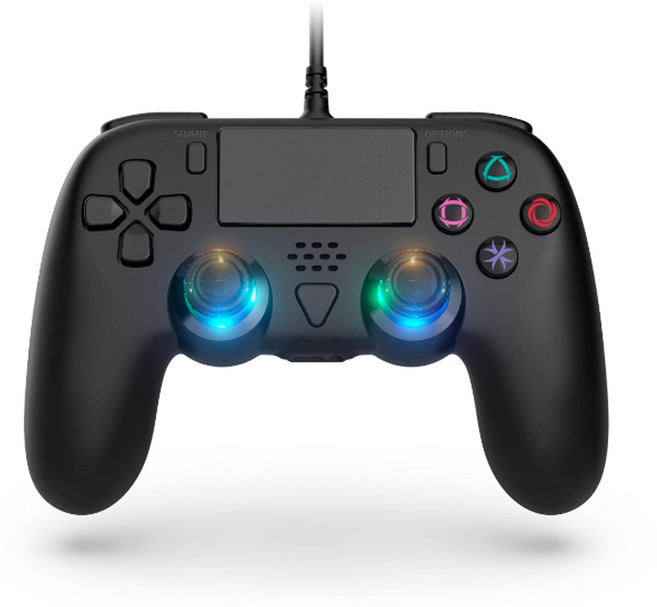 DOBE PlayStation PS5 有線連發巨集震動手把, 1個, TP5-35136