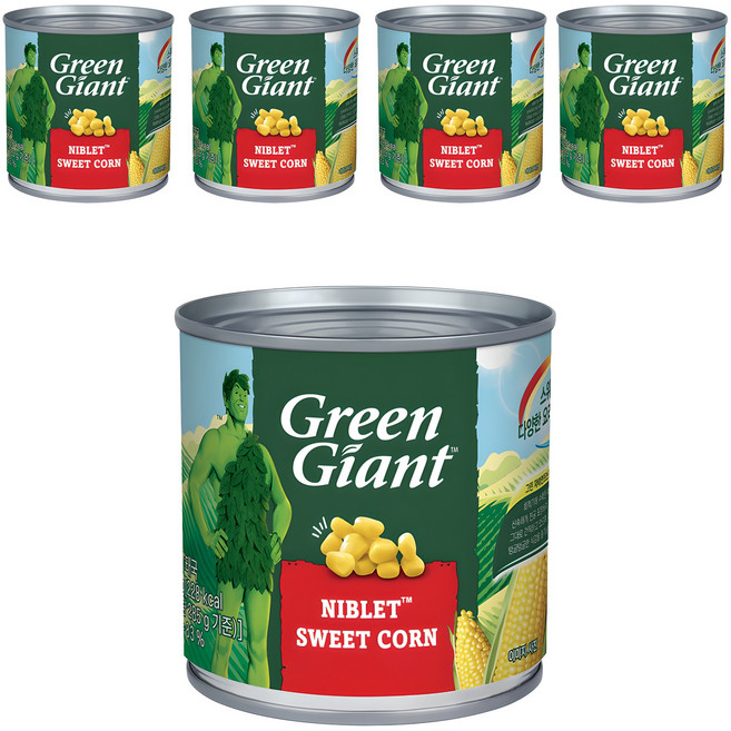 그린자이언트 니블렛 스위트콘, 340g, 5개