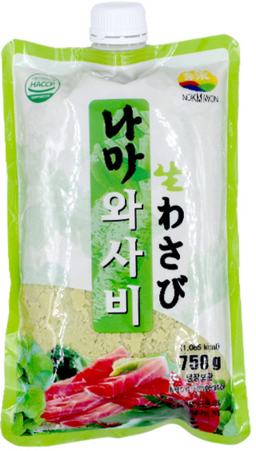 녹미원 생 와사비 (나마) 750g 고추냉이, 1개