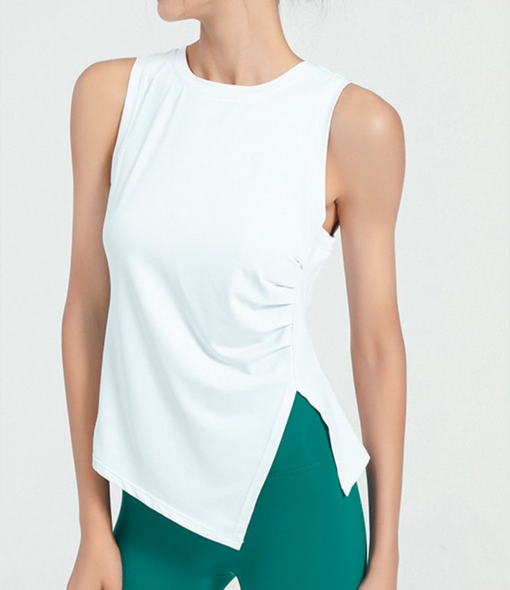 요가커버업 요가나시 민소매 상의 여름요가복 필라테스복 여자헬스복