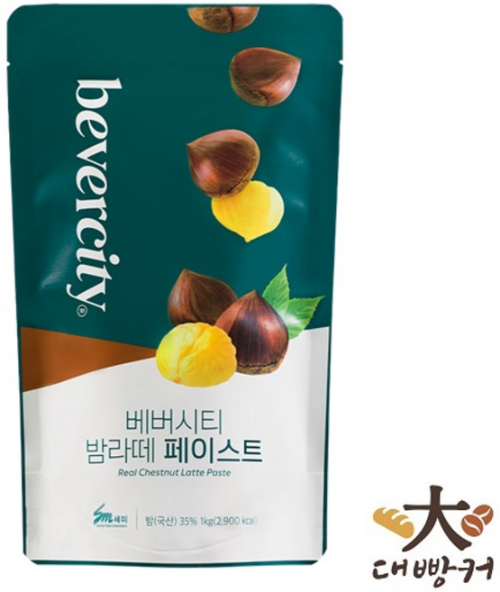베버시티 세미 밤라떼 페이스트, 1kg, 1개