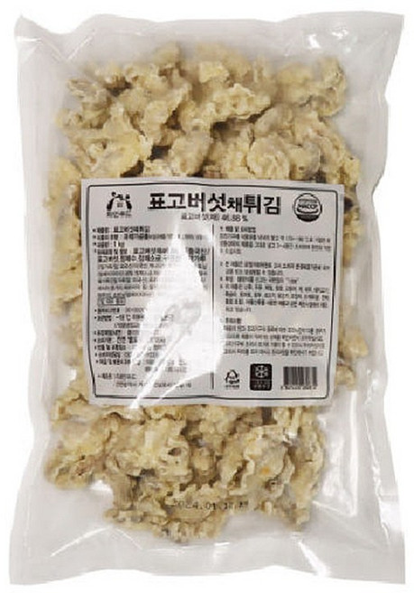 오늘은 식자재 (화인푸드) 표고버섯채 표고탕수육, 1개, 1kg